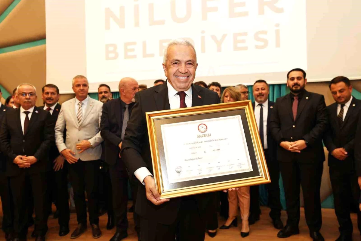 Nilüfer Belediye Başkanı Şadi Özdemir Göreve Başladı