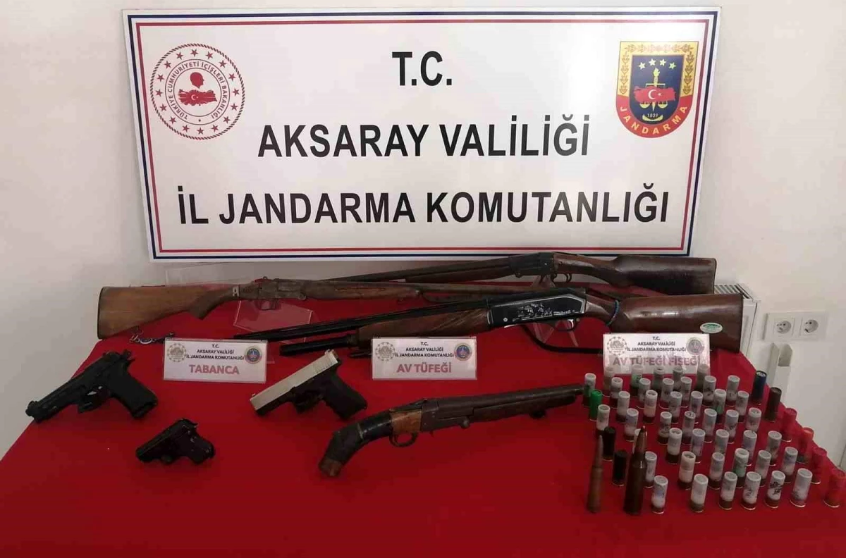 Aksaray\'da silah kaçakçılığı ve ticareti yapan şahıs yakalandı