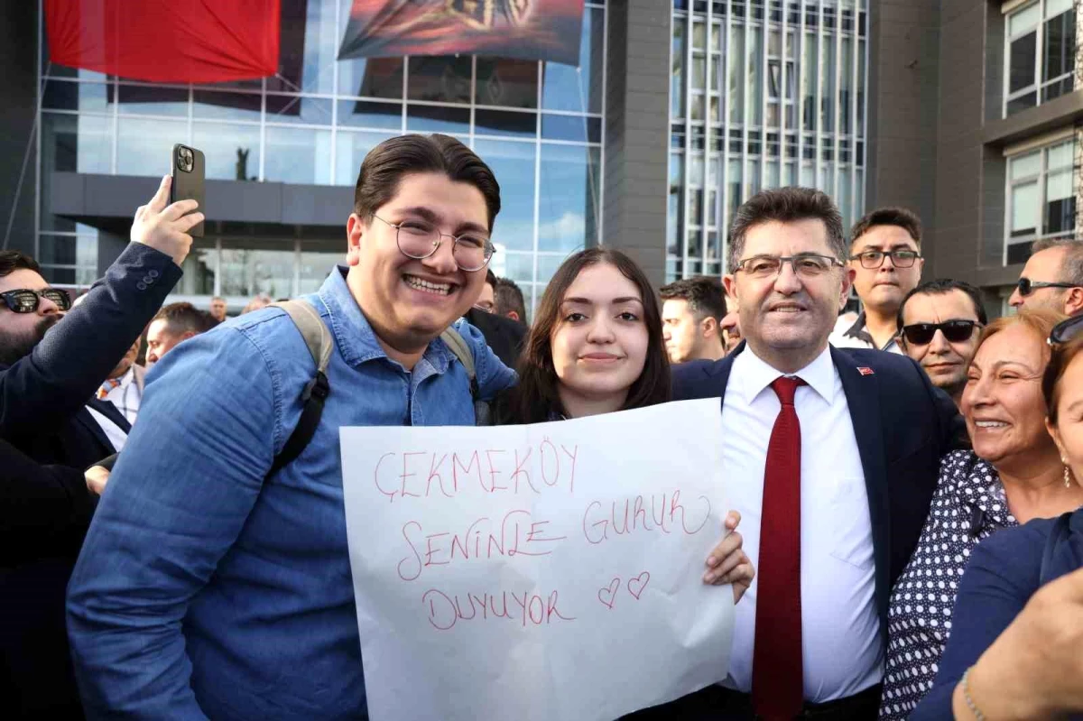 Çekmeköy Belediye Başkanı Orhan Çerkez Göreve Başladı