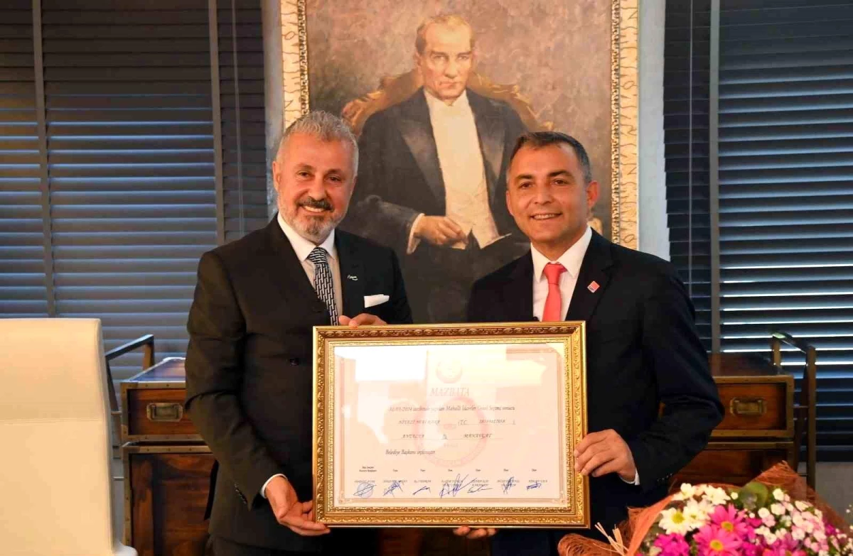 Manavgat Belediye Başkanı Niyazi Nefi Kara Göreve Başladı