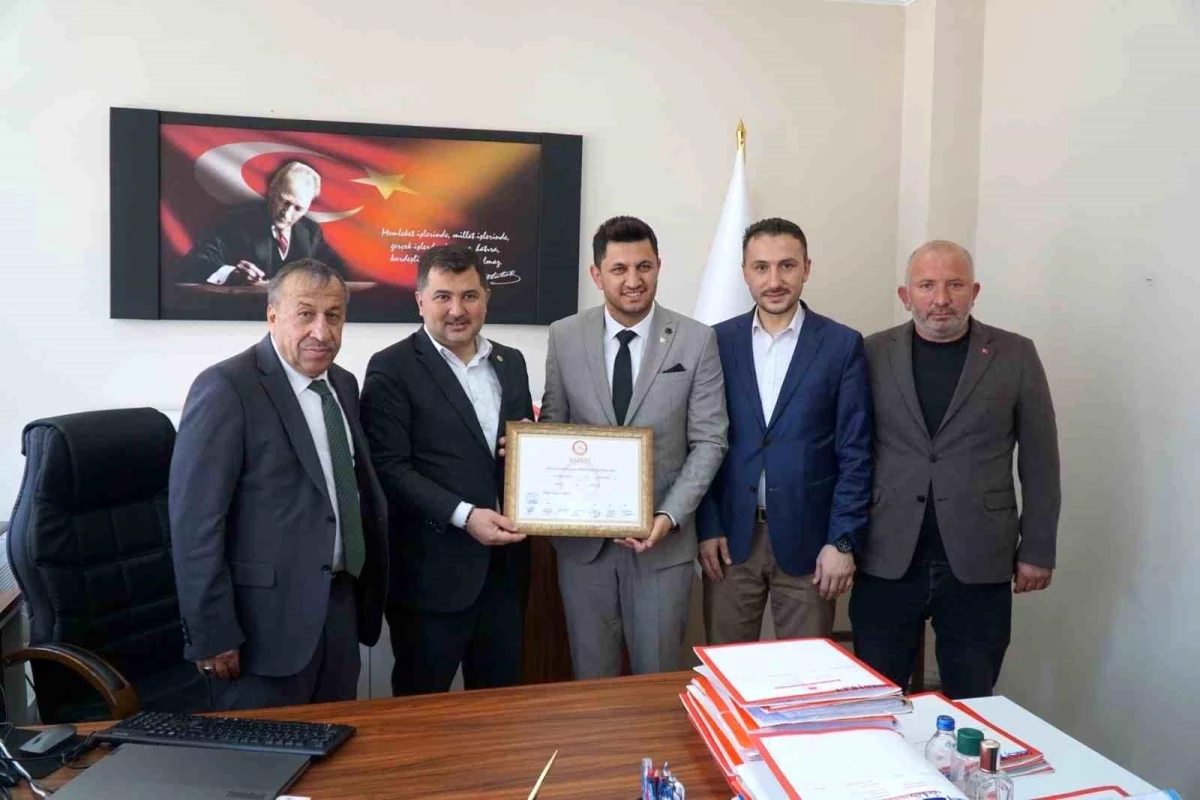AK Parti Yığılca Belediye Başkanı Selami Savaş Göreve Başladı