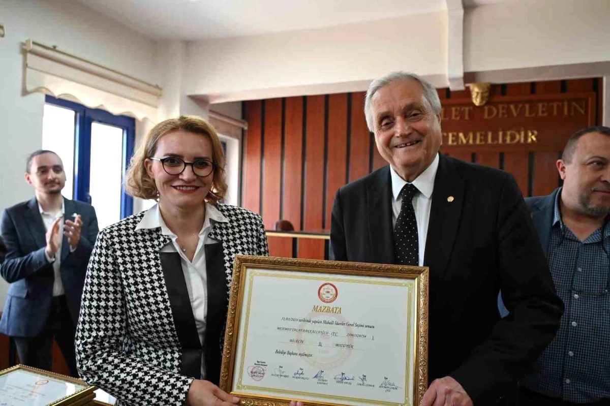 Bozüyük Belediye Başkanı Mehmet Talat Bakkalcıoğlu Göreve Başladı
