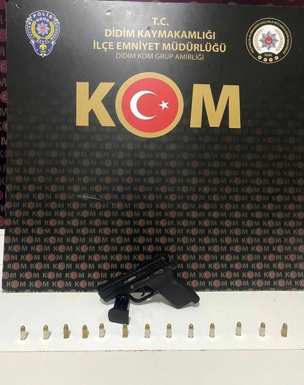 Didim\'de Gerçekleştirilen Operasyonda 3 Ruhsatsız Silah Ele Geçirildi