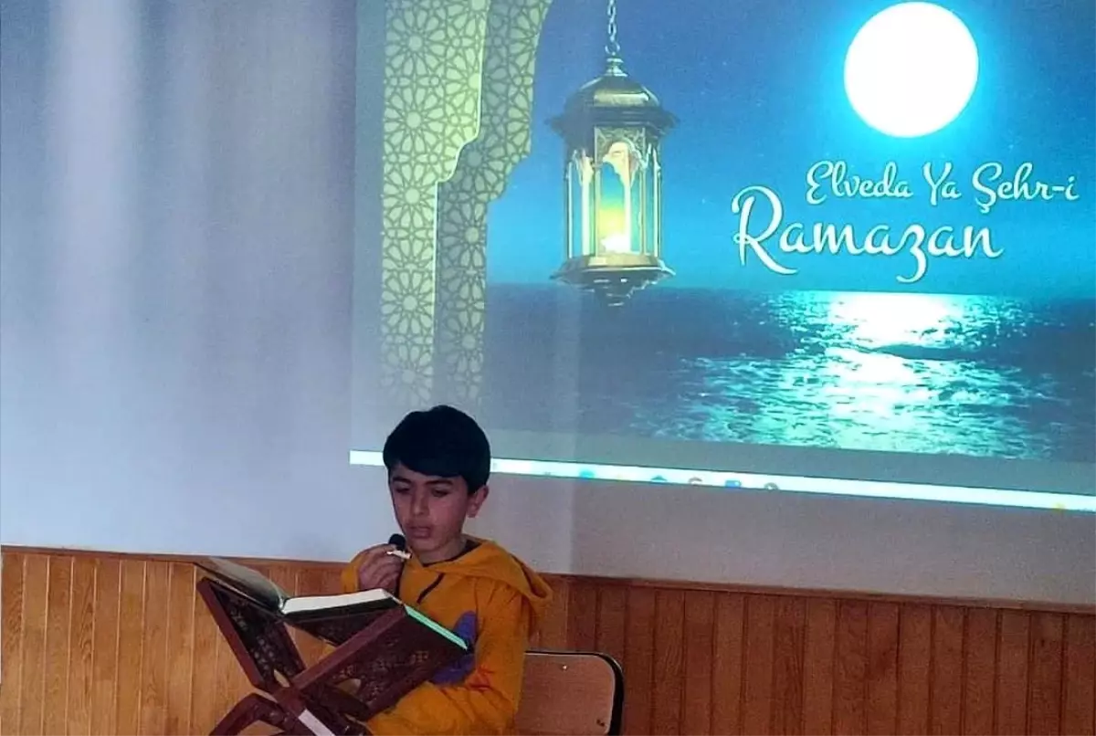 Çıldır İmam Hatip Lisesi Ramazan Etkinlikleri Programla Taçlandırdı