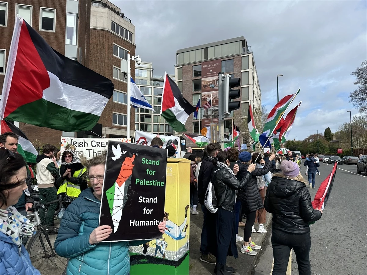 Dublin\'de Filistinli Çocuklar Günü Etkinliği Düzenlendi
