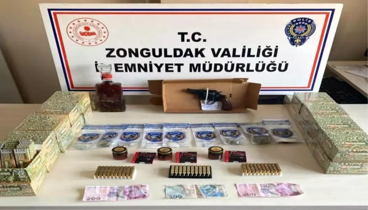 Zonguldak\'ta yapılan uyuşturucu operasyonlarında 6 şüpheli gözaltına alındı