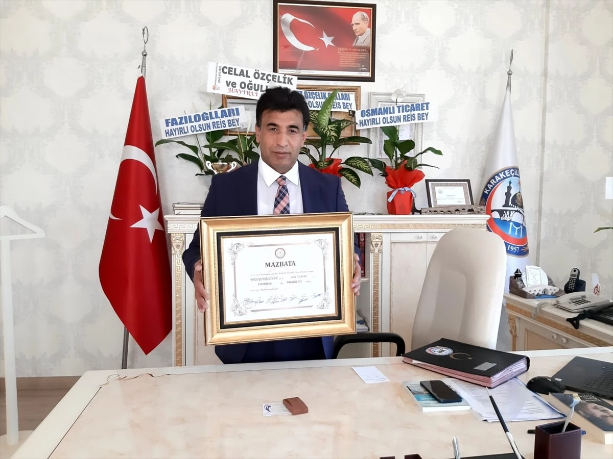 Hüseyin Özçelik Karakeçili Belediye Başkanlığına seçildi