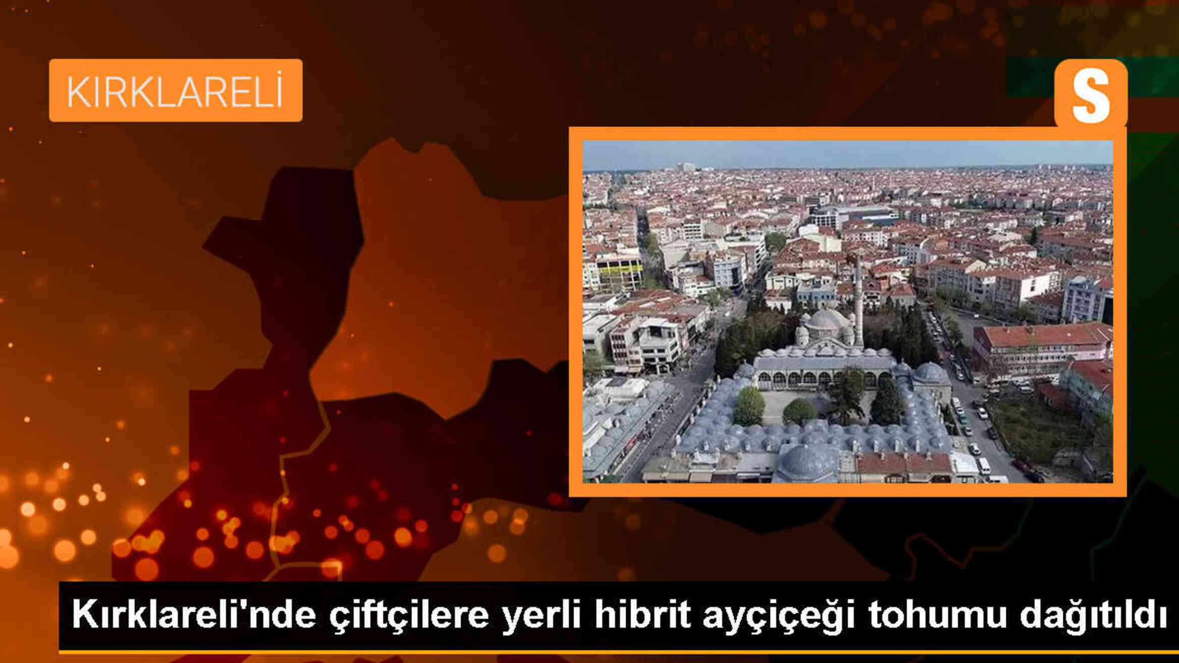 Kırklareli\'nde 326 çiftçiye yüzde 75 hibe destekli yerli hibrit ayçiçeği tohumu verildi