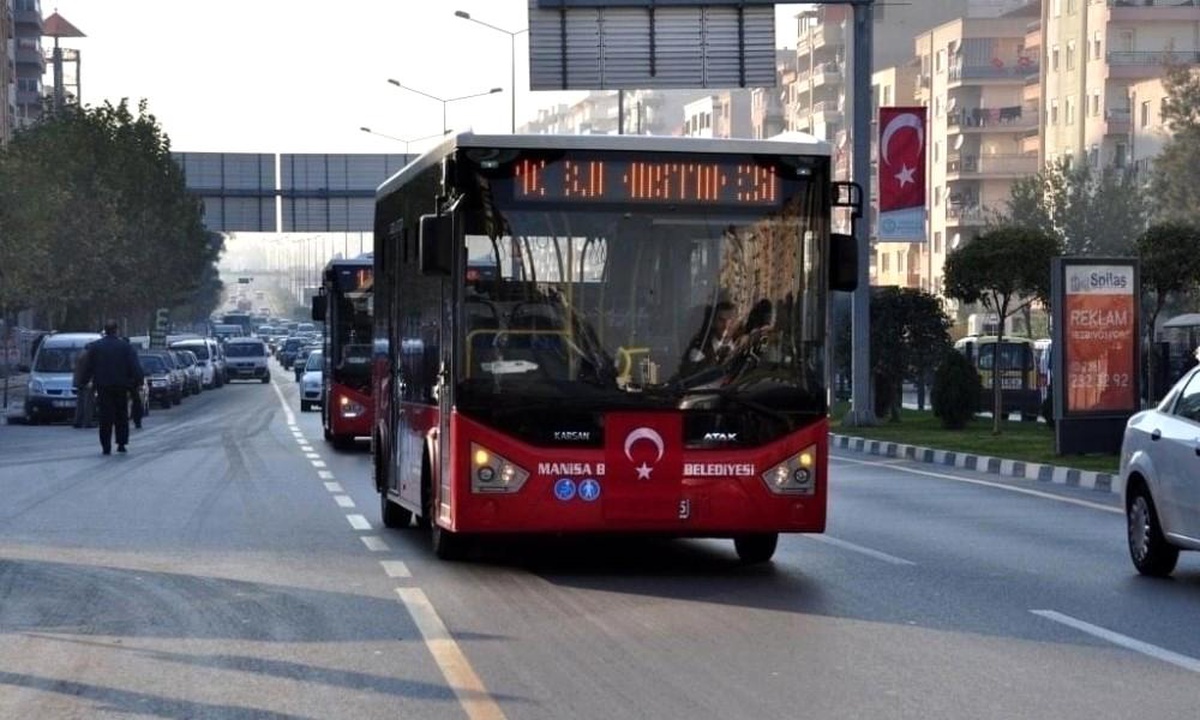 Manisa\'da Bayram Süresince Toplu Taşıma Ücretsiz