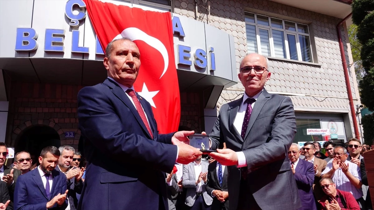 Yeniden Refah Partisi\'nden Çumra Belediye Başkanı Seçilen Mehmet Aydın Göreve Başladı