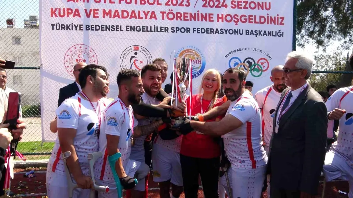 Mersin Olimpik Yetenekler Spor Kulübü Ampute Futbol Birinci Lig Şampiyonu