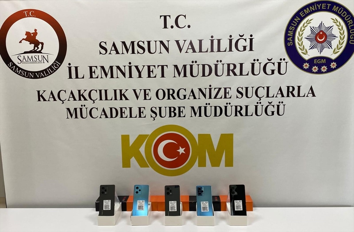 Samsun\'da Kaçakçılık ve Hırsızlık Operasyonunda 2 Şüpheli Gözaltına Alındı