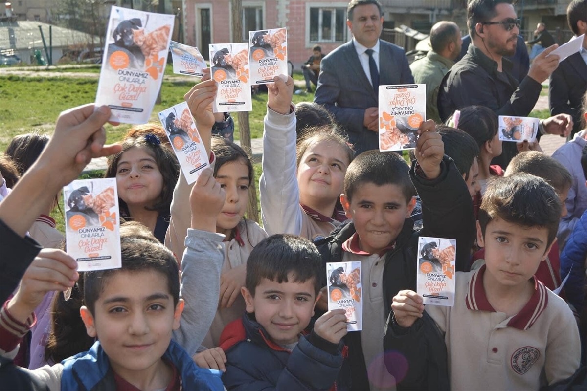 Şemdinli Kaymakamı Ali Ekber Ateş, Öğrencilerle Sokak Hayvanlarına Mama Bıraktı