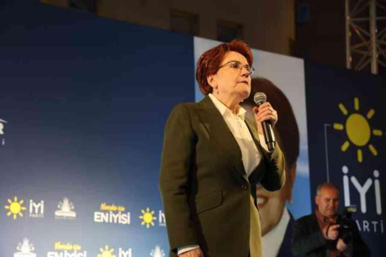 Akşener: Seçilmesine vesile olduğumuz kişilerin hırsız olduklarını anladık