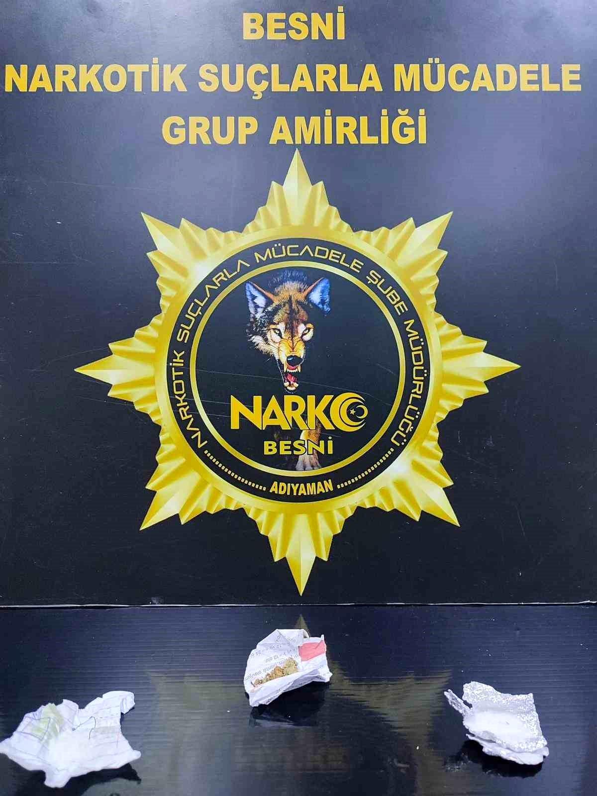 Besni\'de Uyuşturucu Operasyonu: 4 Gözaltı
