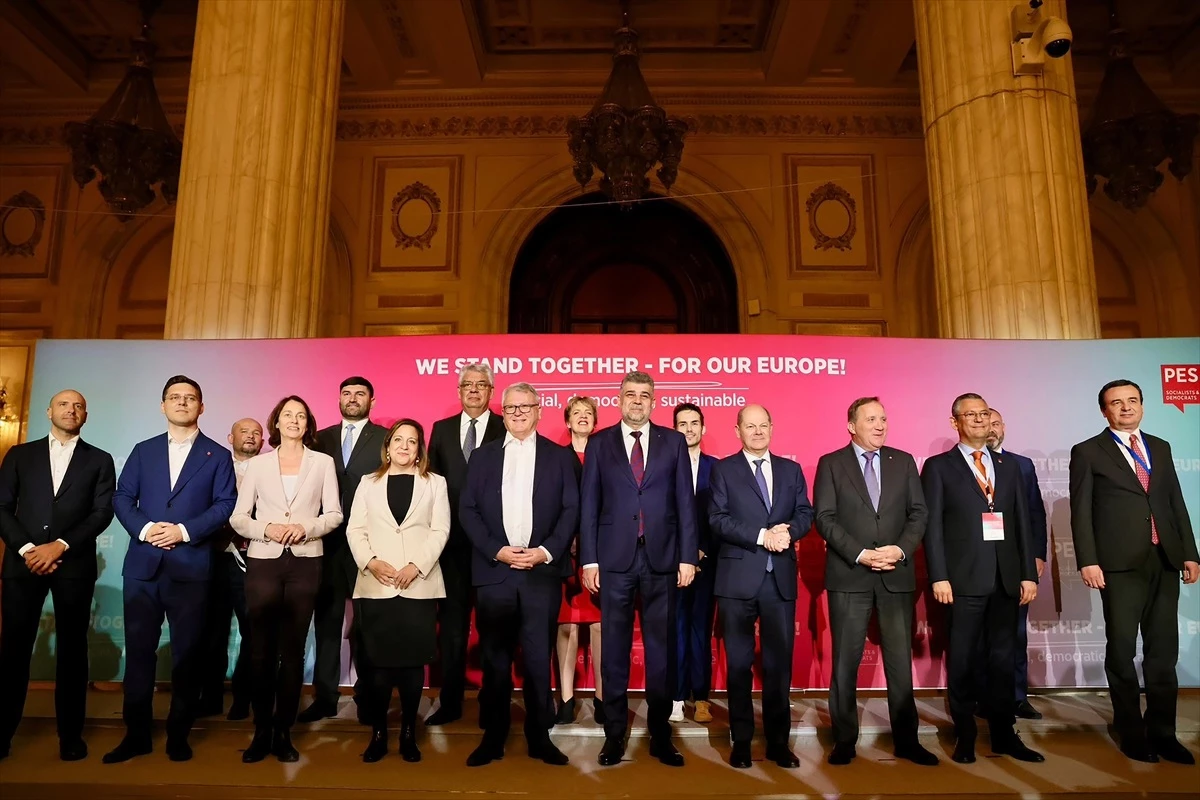 CHP Genel Başkanı Özgür Özel, Avrupa Sosyalistler Partisi Liderler Zirvesi\'ne katıldı