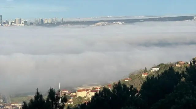 İstanbul'un kuzey kesimlerinde ve Boğaz genelinde sis etkili