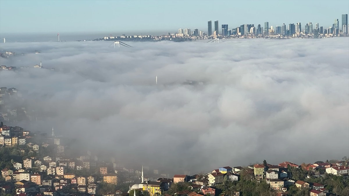 İstanbul\'un kuzey kesimlerinde ve Boğaz genelinde sis etkili oldu
