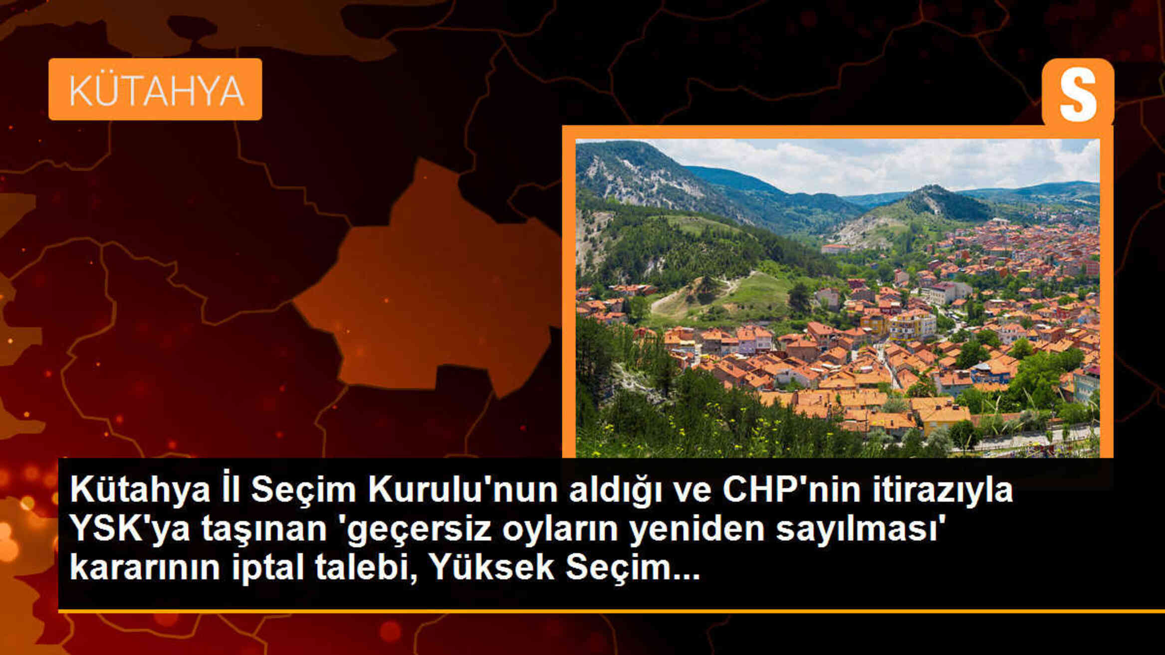 YSK, Kütahya\'da geçersiz oyların yeniden sayılması talebini reddetti
