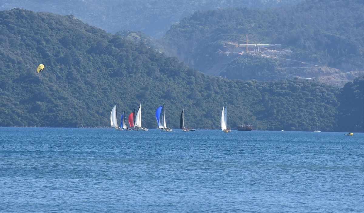 Marmaris MIYC Kış Trofesi Yat Yarışları 4. ayak mücadelesi başladı