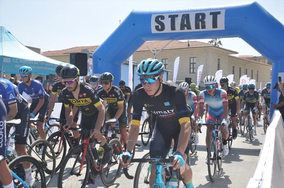 Mersin Uluslararası Bisiklet Turu\'nun Tarsus-Çamlıyayla-Toroslar etabı sona erdi