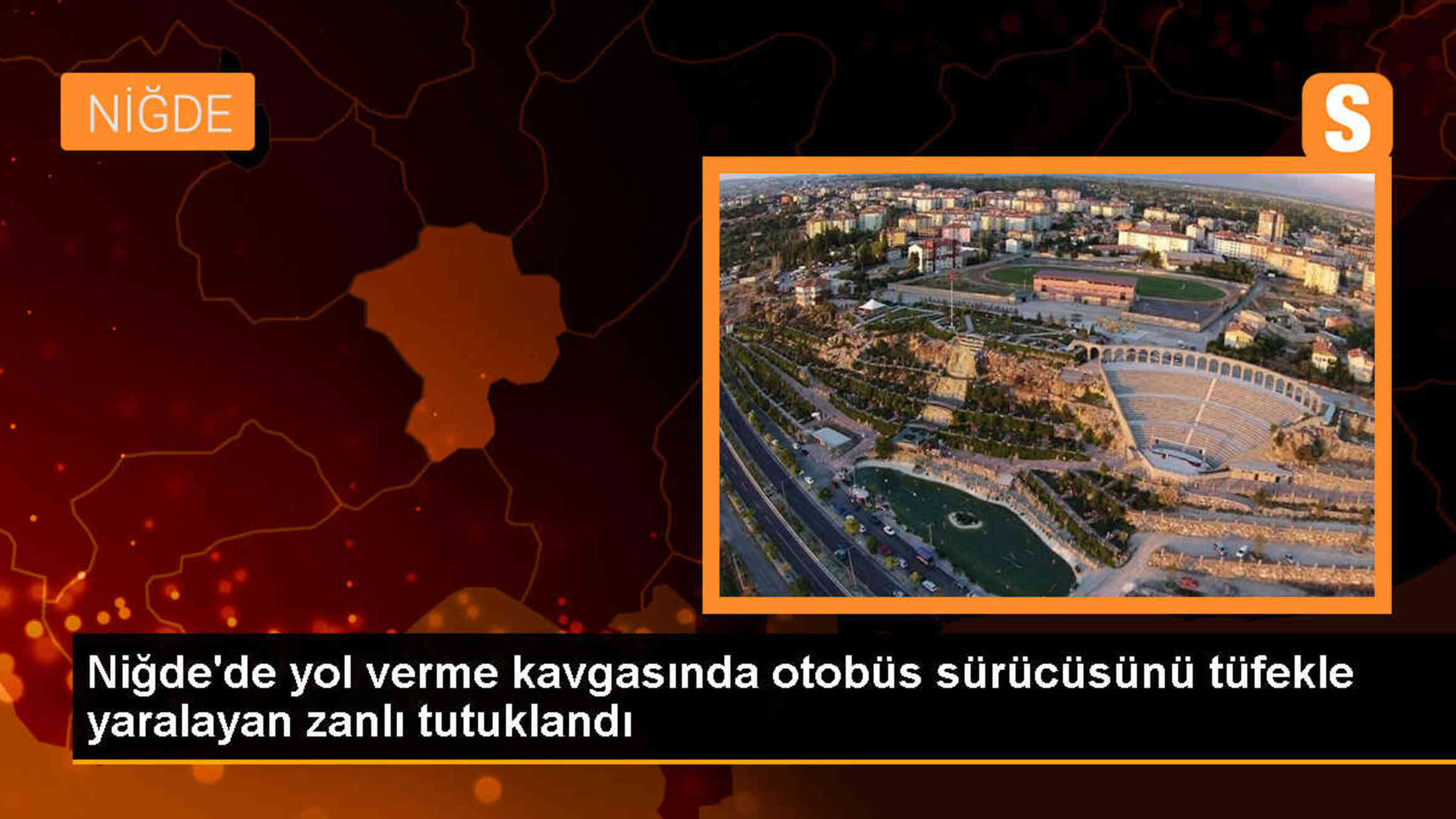 Niğde\'de Yol Verme Tartışması: Otobüs Şoförü Pompalı Tüfekle Yaralandı