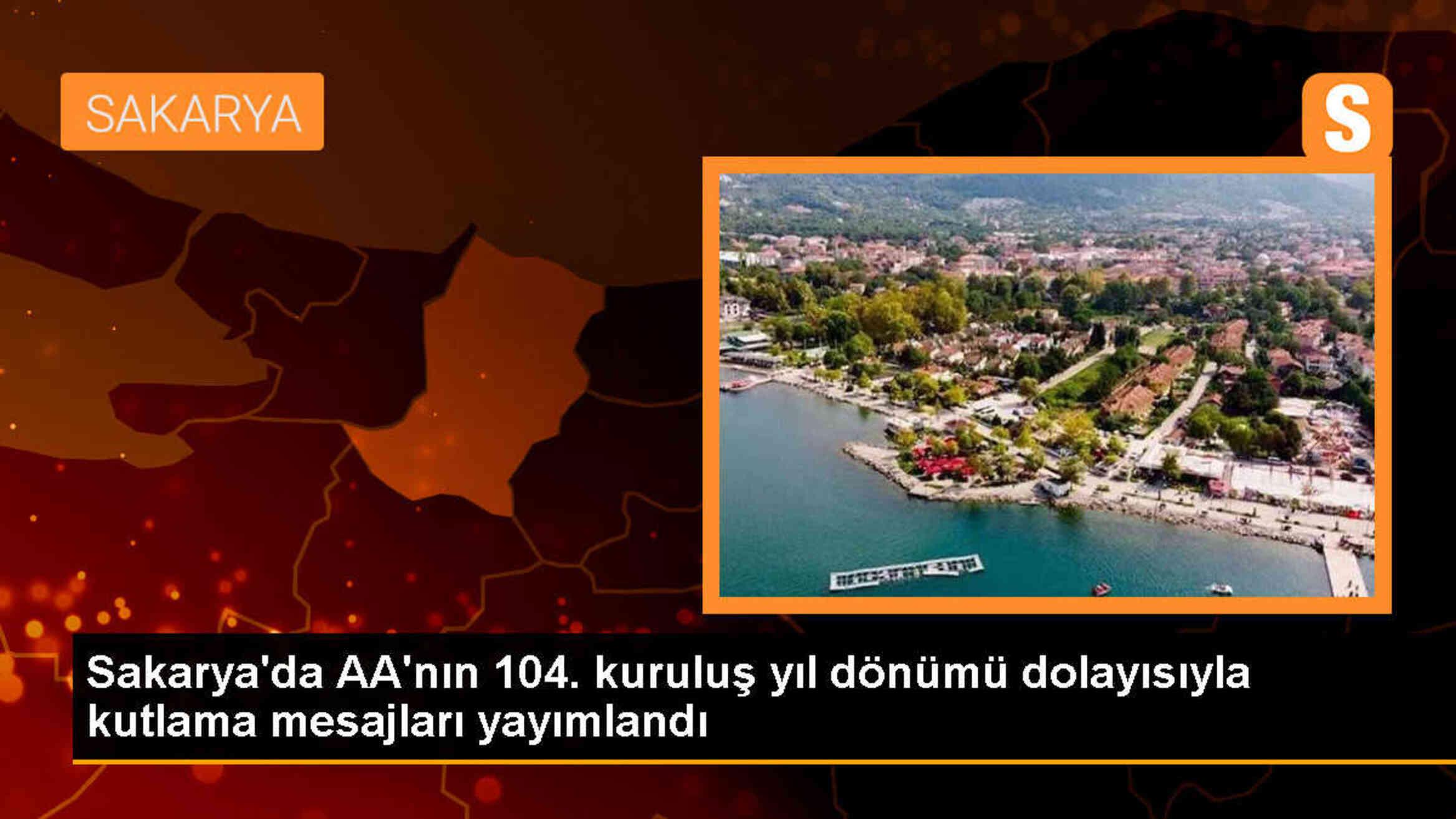 Akyazı, Kocaali, Taraklı Belediye Başkanları ve SATSO Başkanı Anadolu Ajansı\'nın 104. kuruluş yıl dönümünü kutladı