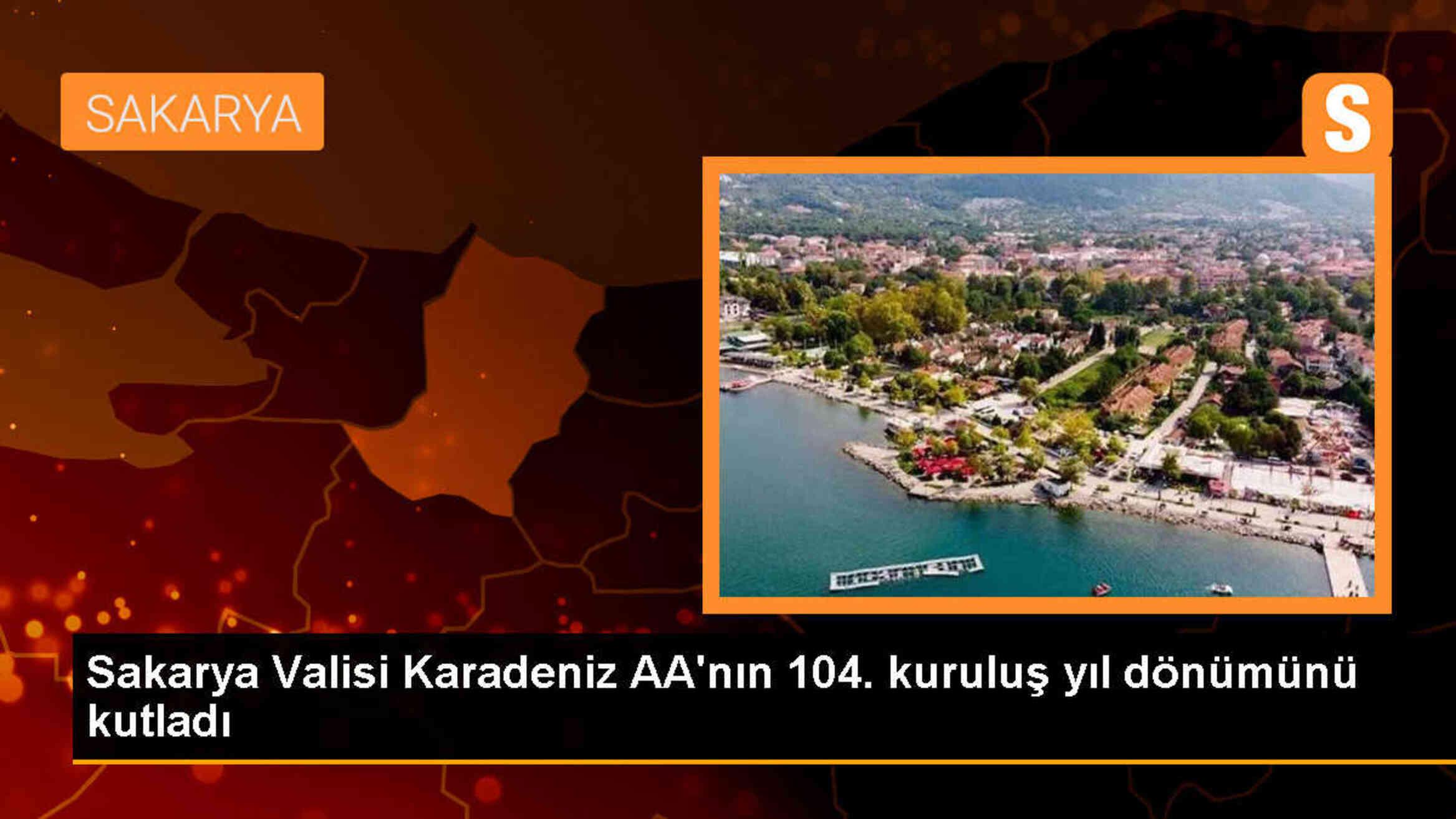 Sakarya Valisi Yaşar Karadeniz, AA\'nın 104. kuruluş yıl dönümünü kutladı