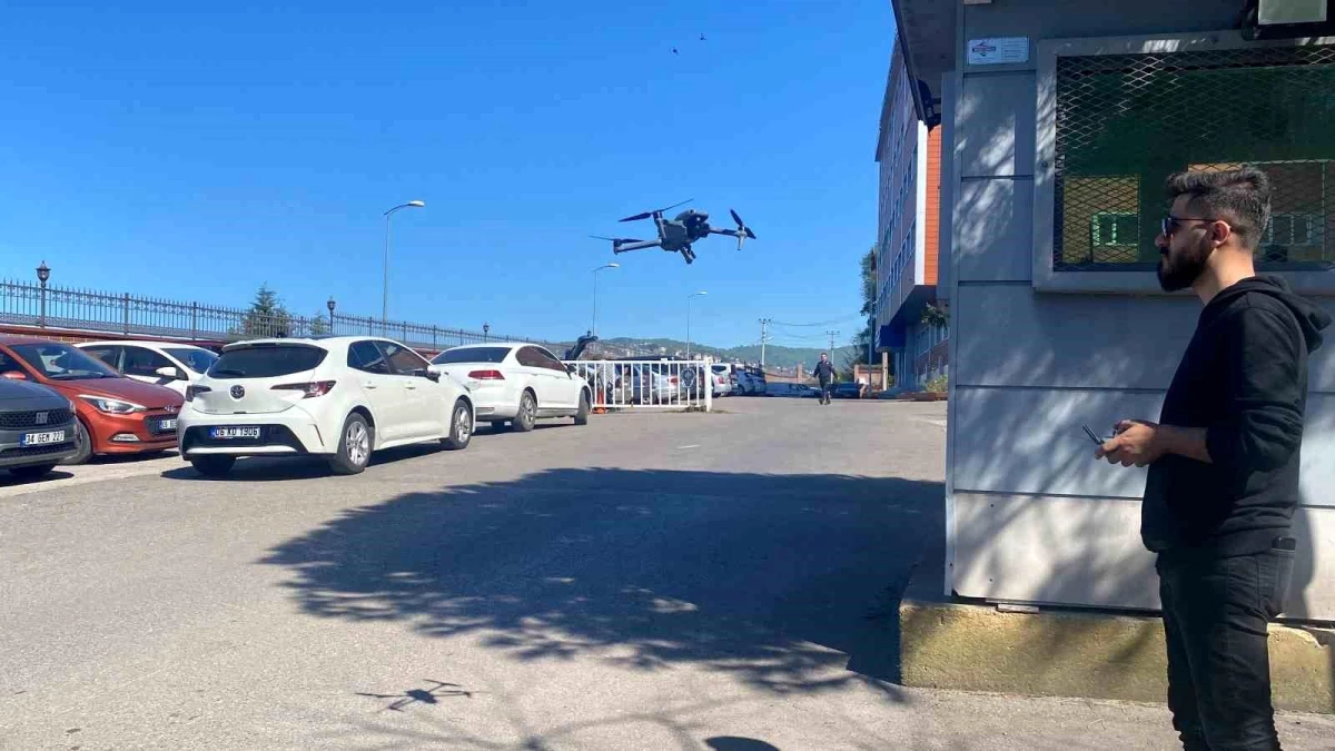 Zonguldak\'ta Ramazan Bayramı öncesi dronlu trafik denetimi yapıldı