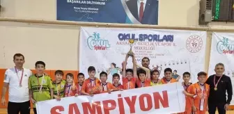 Turhal Mimar Sinan Ortaokulu Küçük Erkekler Hentbol Şampiyonası'nda birinci oldu