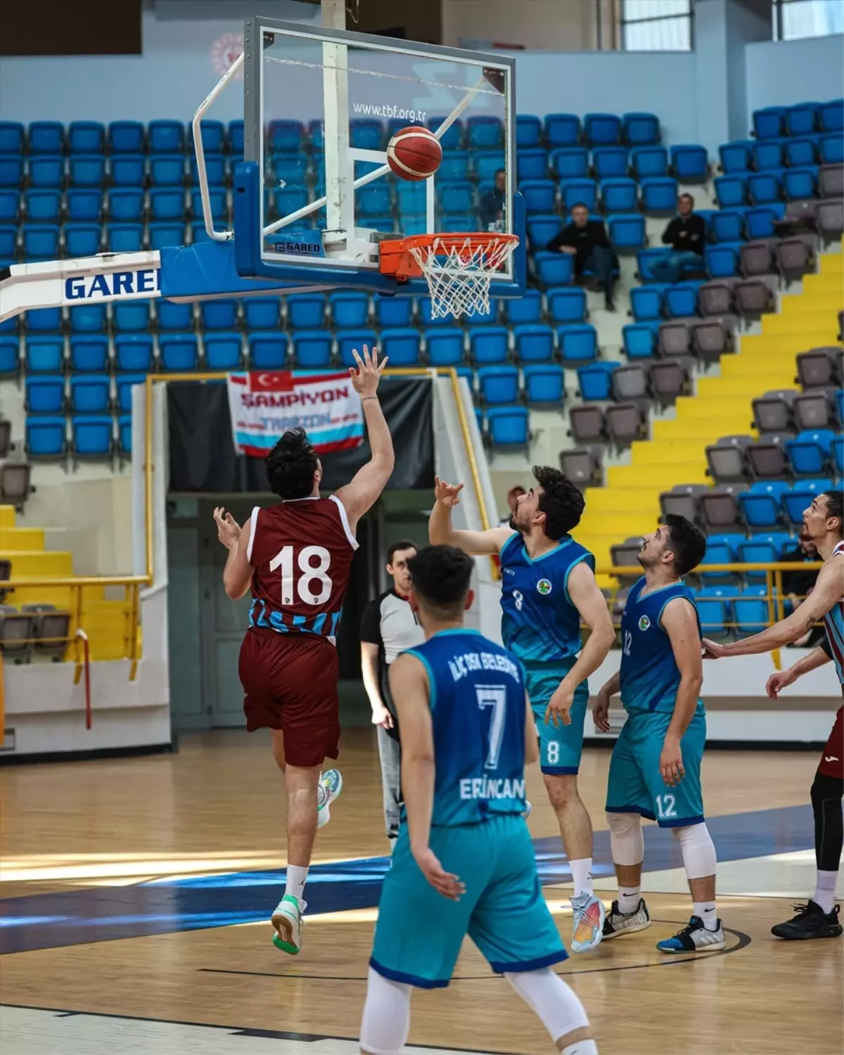 Trabzonspor, İliç\'i 137-28 mağlup etti