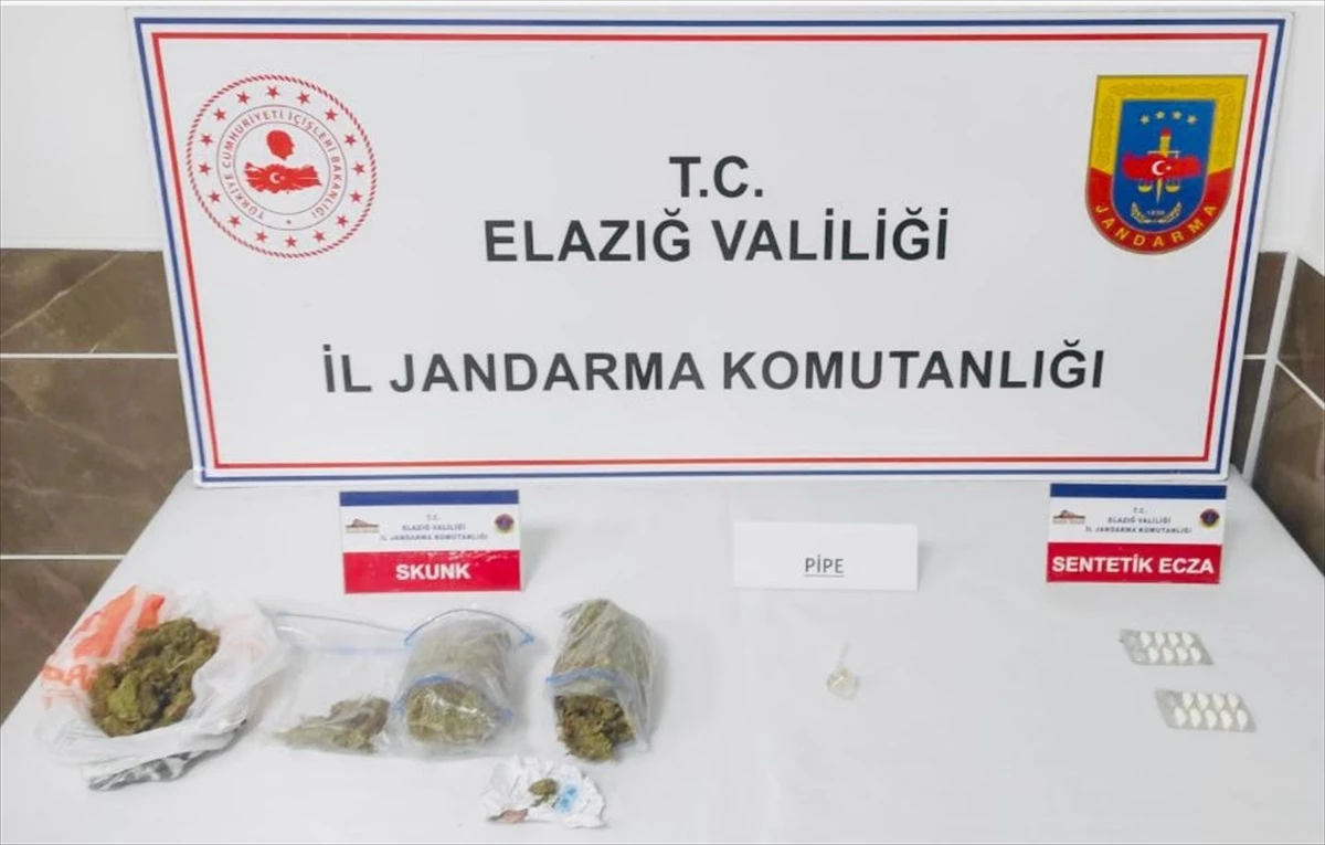 Elazığ\'da düzenlenen uyuşturucu operasyonunda 5 şüpheli gözaltına alındı