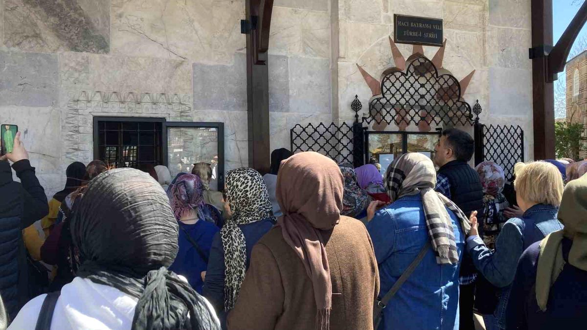 Hacı Bayram Veli\'nin Çilehanesi Görüntülendi