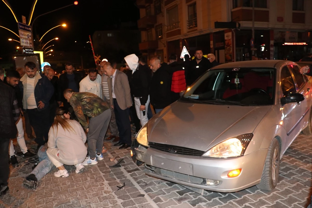 Samsun Havza\'da Motosiklet ile Otomobil Çarpıştı: 1 Yaralı