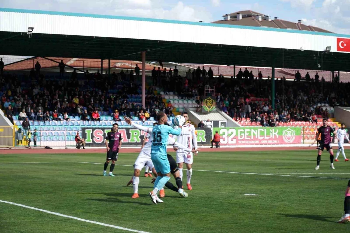 Isparta 32 Spor ve Erzincanspor Berabere Kaldı