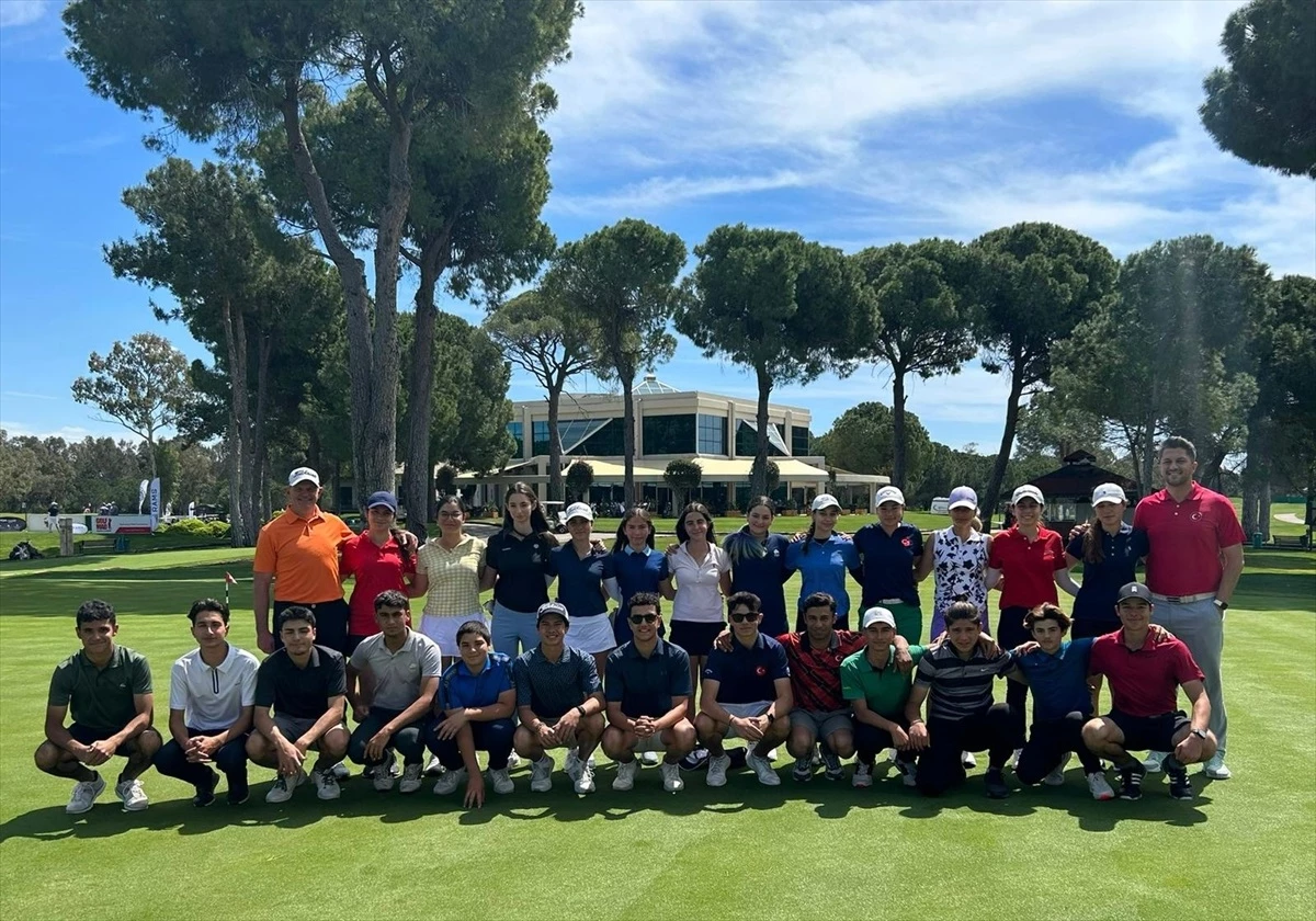 TGF Golf Milli Takım Aday Kampı Antalya\'da Başladı