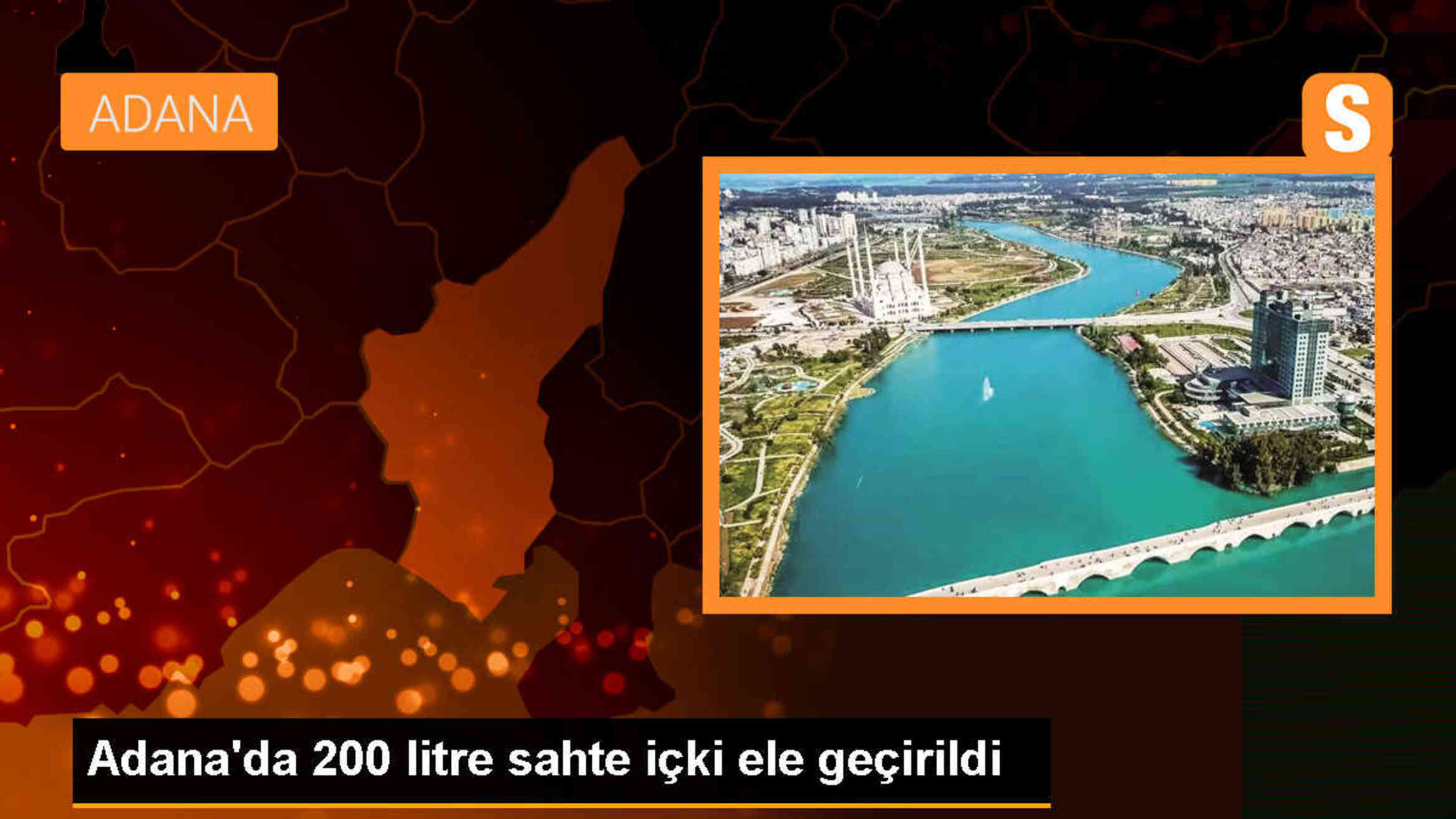Adana\'da çiftlik evinde 200 litre sahte içki ele geçirildi, bir şüpheli gözaltına alındı