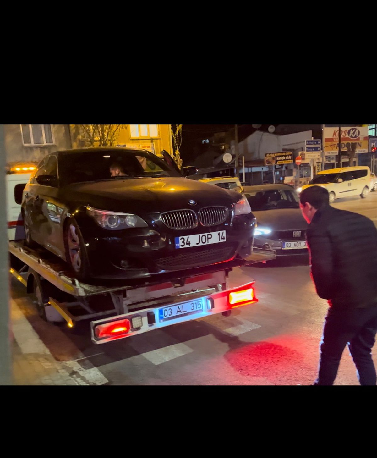 Afyonkarahisar\'da drift yapan sürücüye 32 bin 233 lira ceza uygulandı