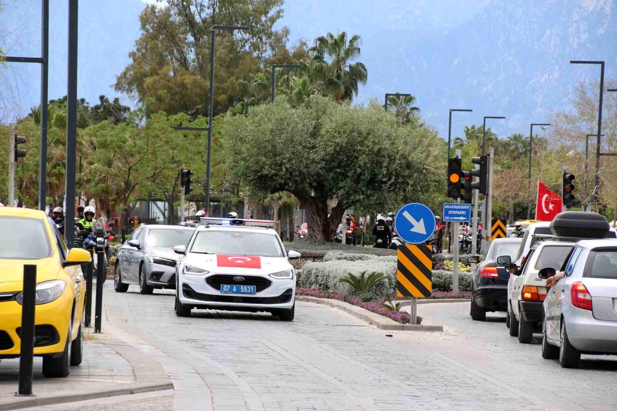 Antalya\'da Türk Polis Teşkilatı\'nın 179\'uncu yıl dönümü kutlamaları