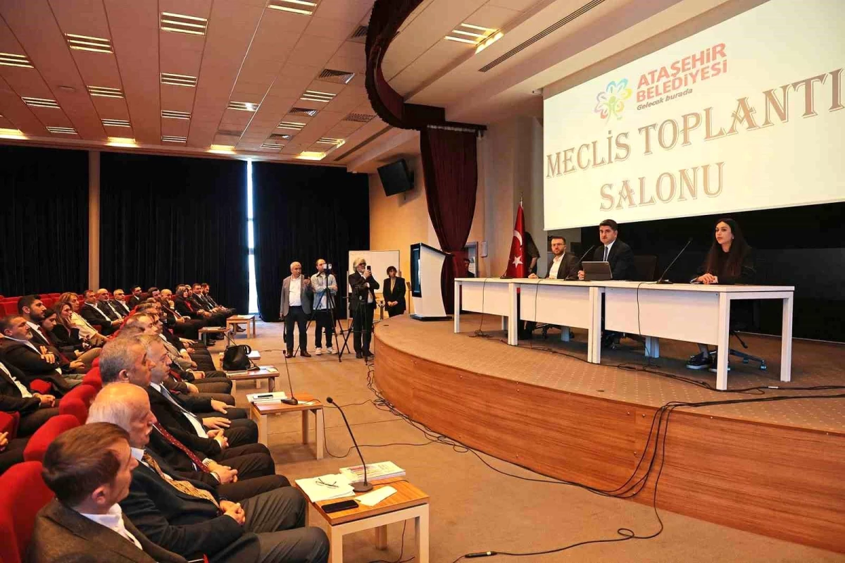 Ataşehir Belediye Meclisi 4. dönem çalışmalarına başladı
