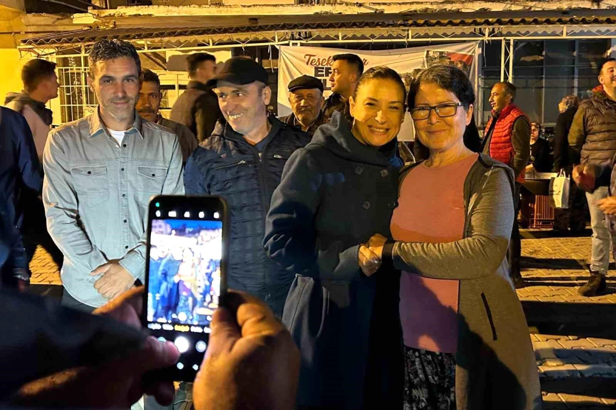 Selçuk Belediye Başkanı Filiz Ceritoğlu Sengel, Belevi ve Zeytinköy\'de esnaf ziyaretleri gerçekleştirdi