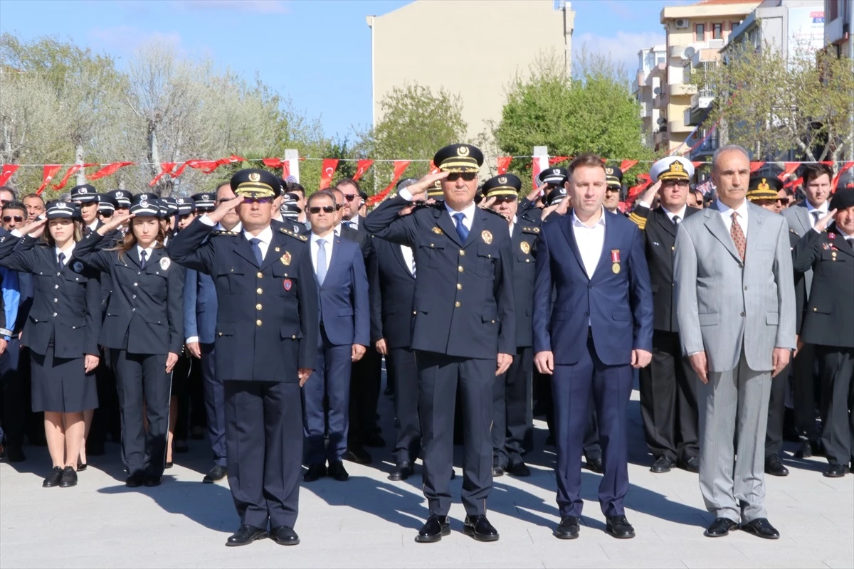 Çanakkale\'de Türk Polis Teşkilatının kuruluşunun 179. yıl dönümü törenle kutlandı