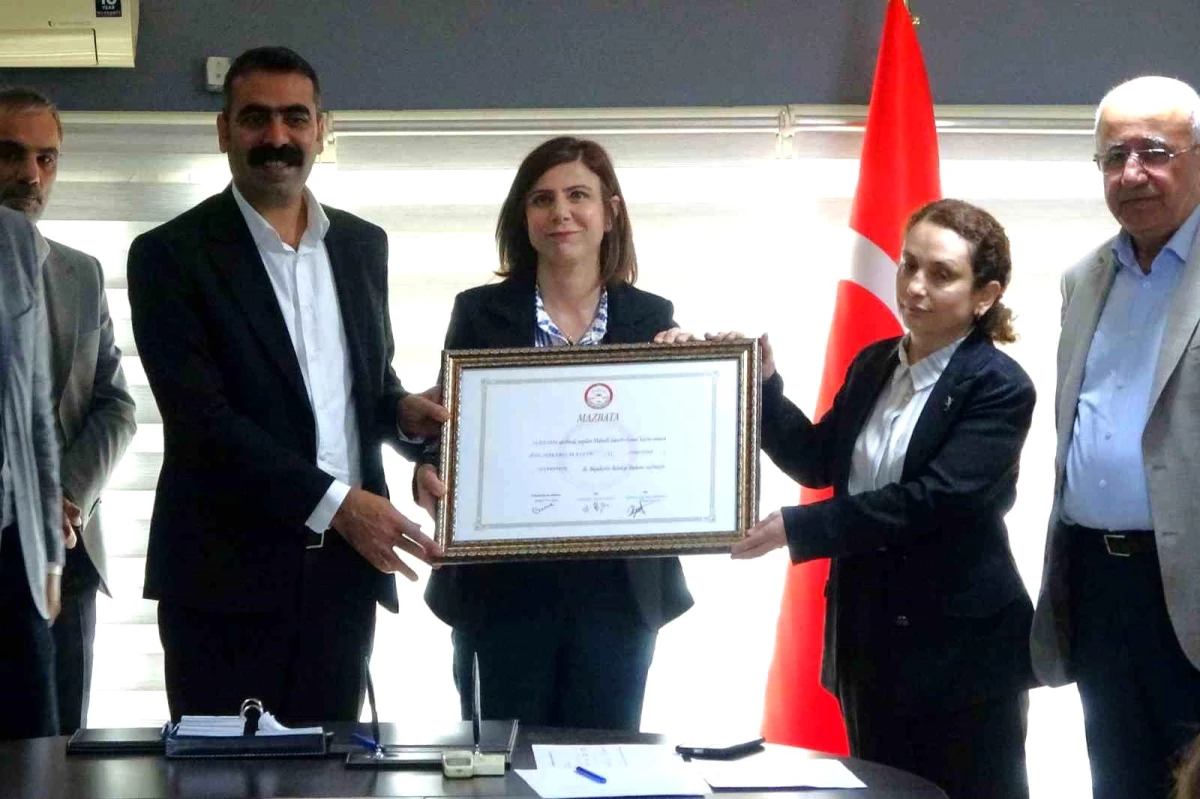 Diyarbakır Büyükşehir Belediyesi\'ni kazanan DEM Partili Serra Bucak Küçük mazbatasını aldı
