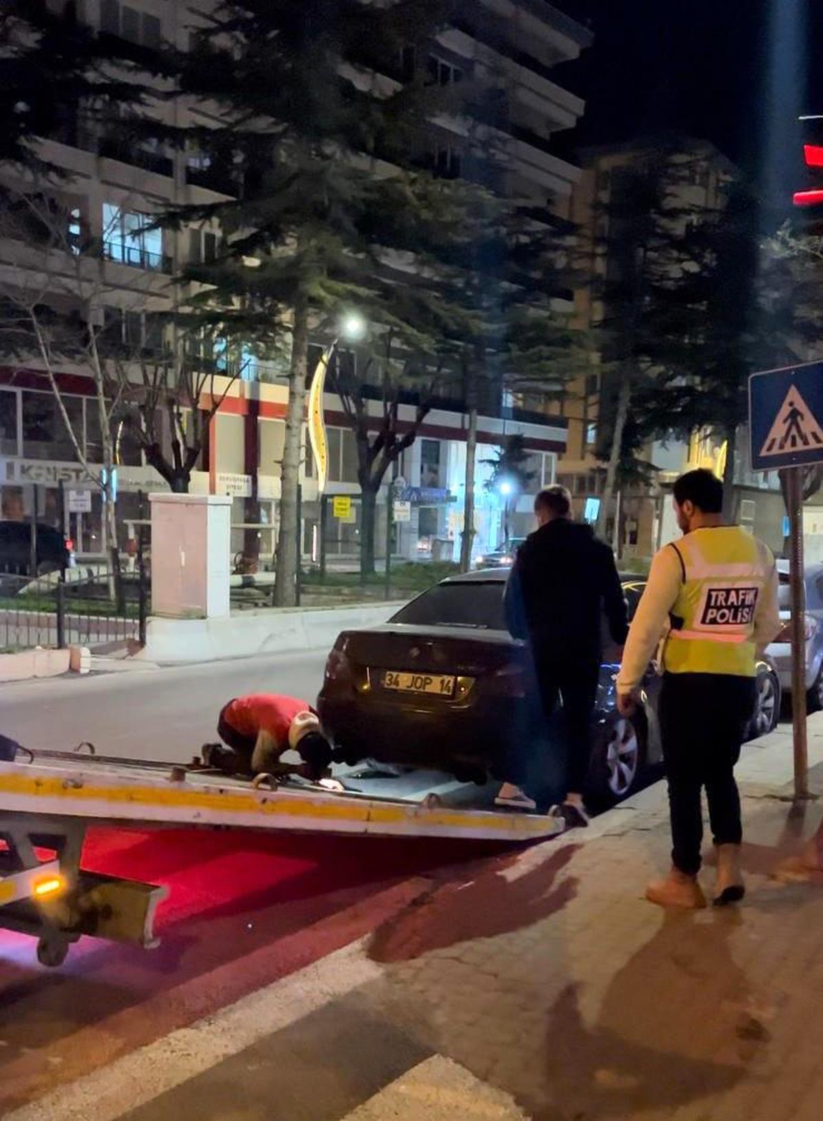 Afyonkarahisar\'da Drift Yapan Şahsa Polis Cezası
