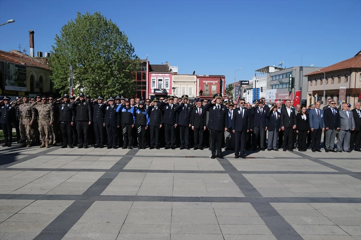 Edirne ve Kırklareli\'nde Polis Teşkilatı\'nın 179. kuruluş yılı törenleri düzenlendi