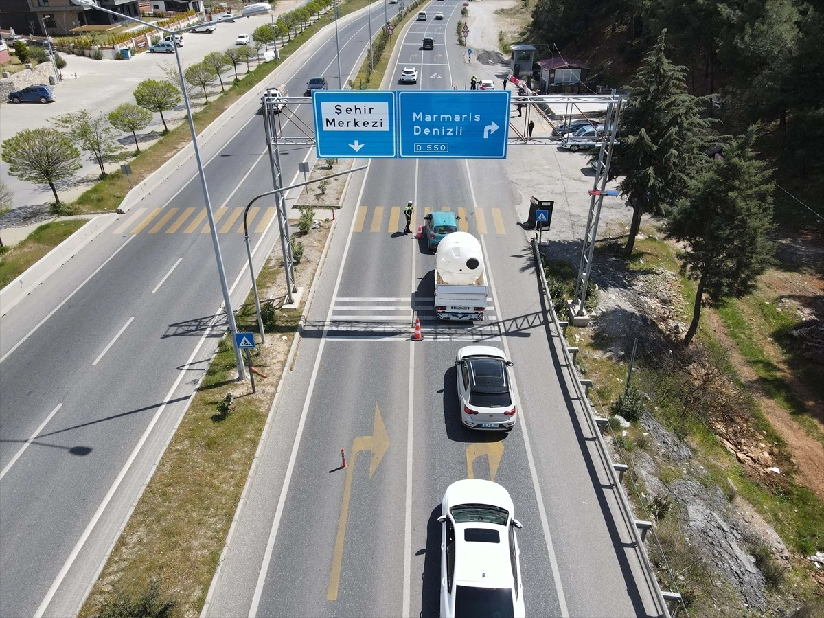 Muğla\'da Bayram Tatili Nedeniyle Yoğun Trafik