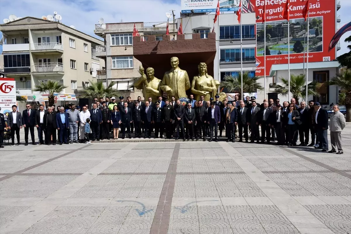 Turgutlu\'da Polis Teşkilatı\'nın Kuruluş Yıl Dönümü Töreni Gerçekleştirildi