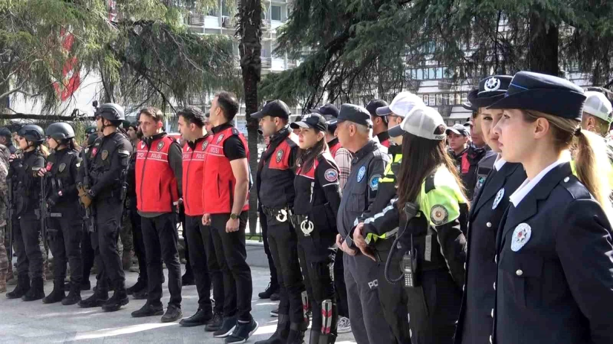 Polis Teşkilatının 179. Kuruluş Yıl Dönümü Bursa\'da Kutlandı
