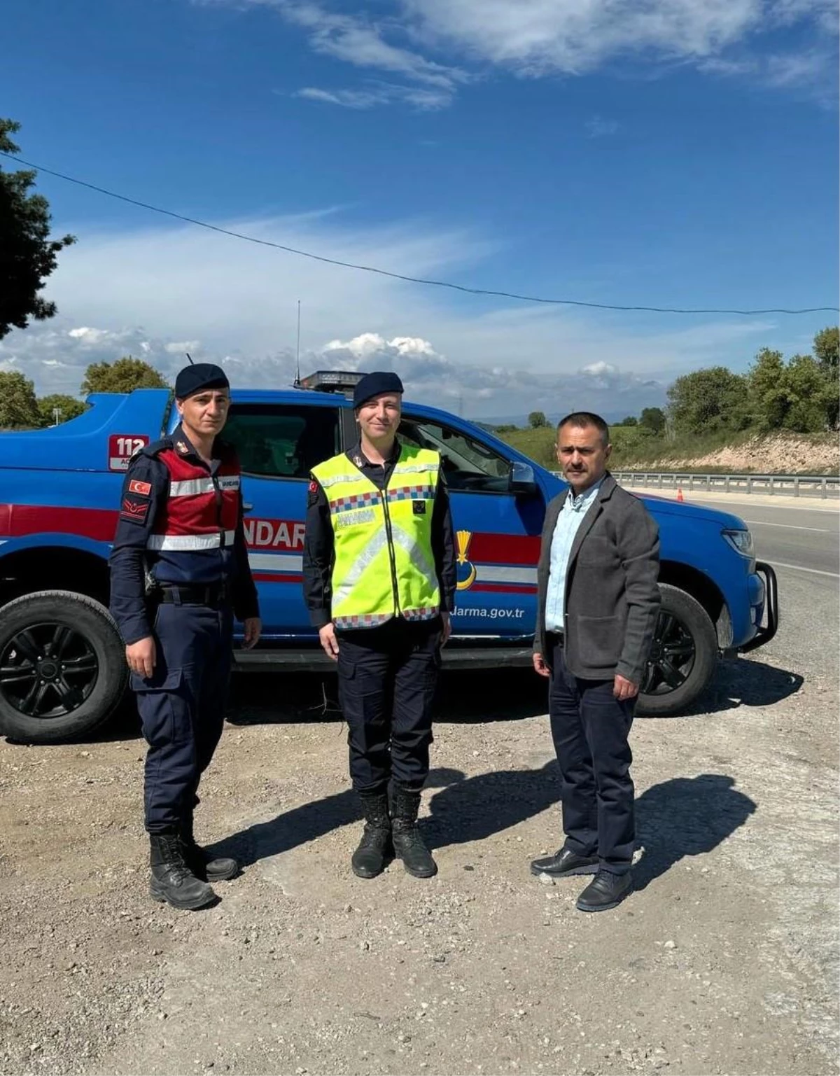 Çanakkale Valisi Ramazan Bayramı öncesinde trafik denetimlerine katıldı