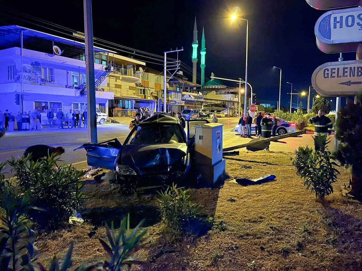 Aydın\'da kaza: Aynı aileden 4 kişi yaralandı